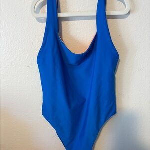 Jolyn Blue Women’s Swim Suit Tank One Piece sz 2